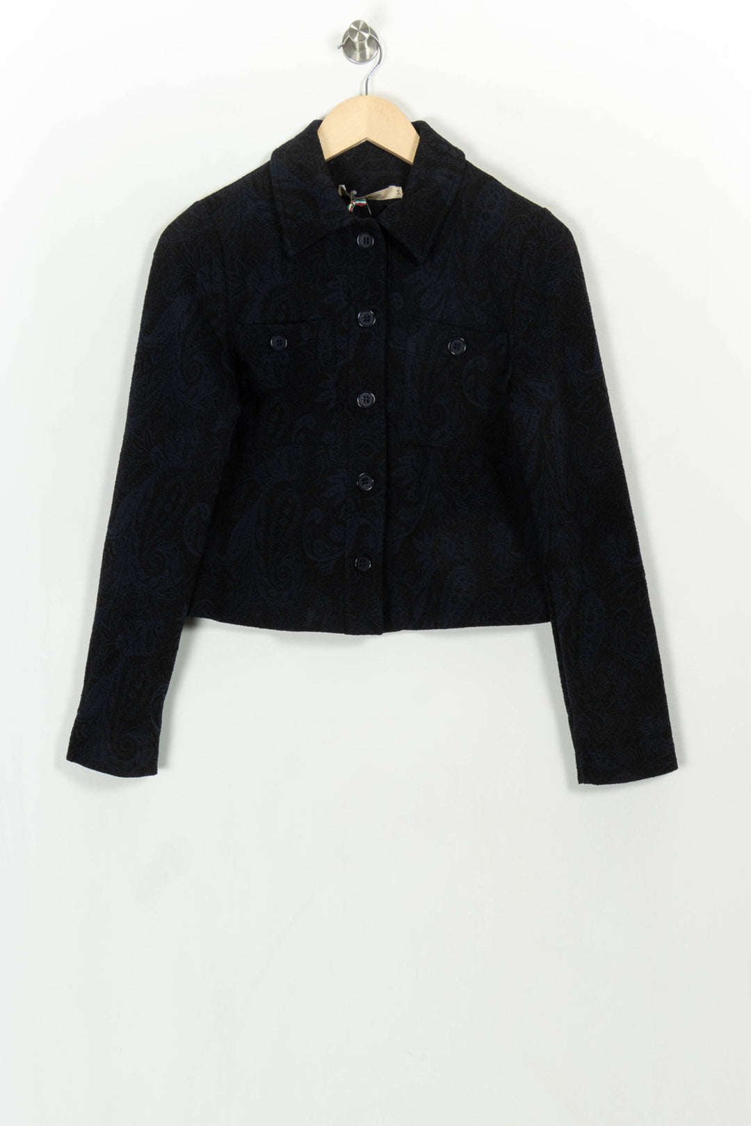 Veste Noire - Taille XS/34 de la marque La Fée Maraboutée | PARAD118259 - Vendu par Paradigme - Image 2