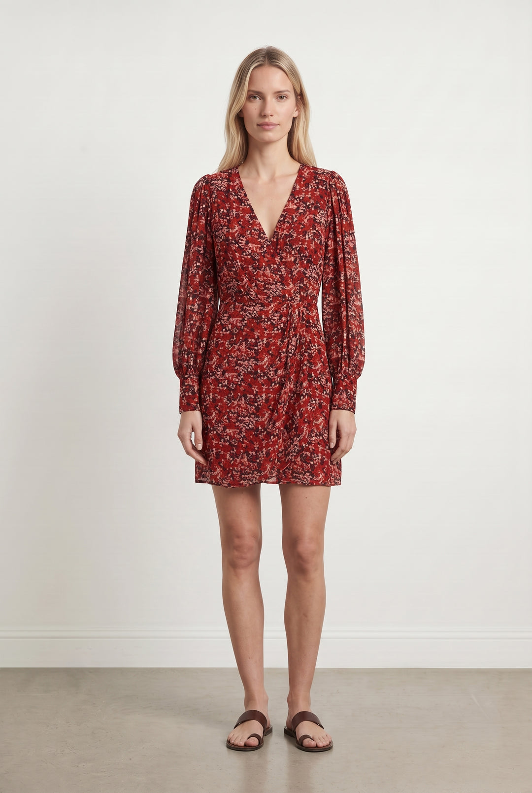 Robe Courte Rouge - Taille XS/34