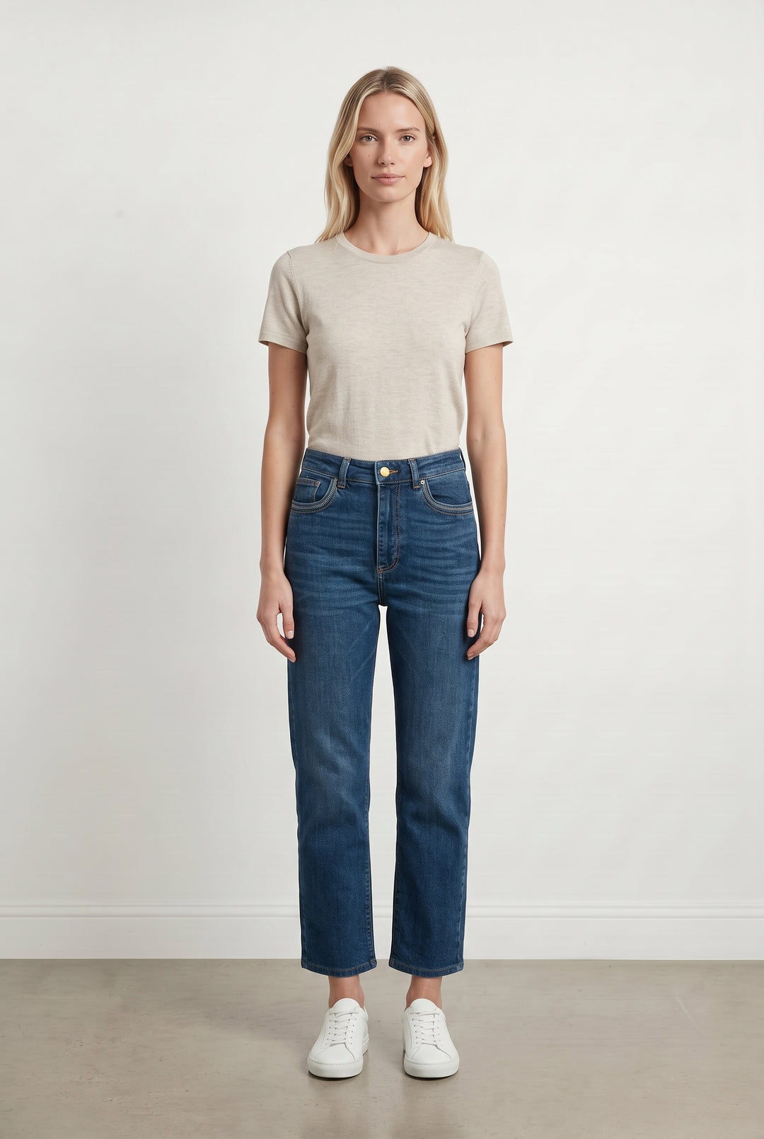 Jean Bleu - Taille S/36 de la marque One Step | PARAD118391 - Vendu par Paradigme - Image 1