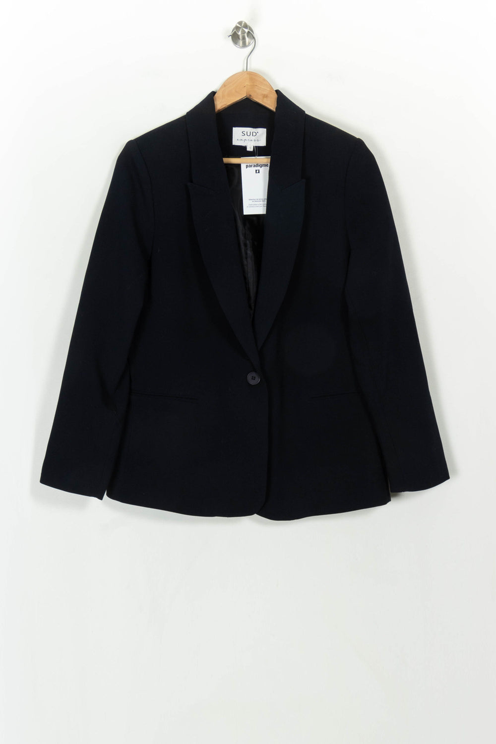 Blazer Bleu - Taille S/36 de la marque Sud express | PARAD118392 - Vendu par Paradigme - Image 2