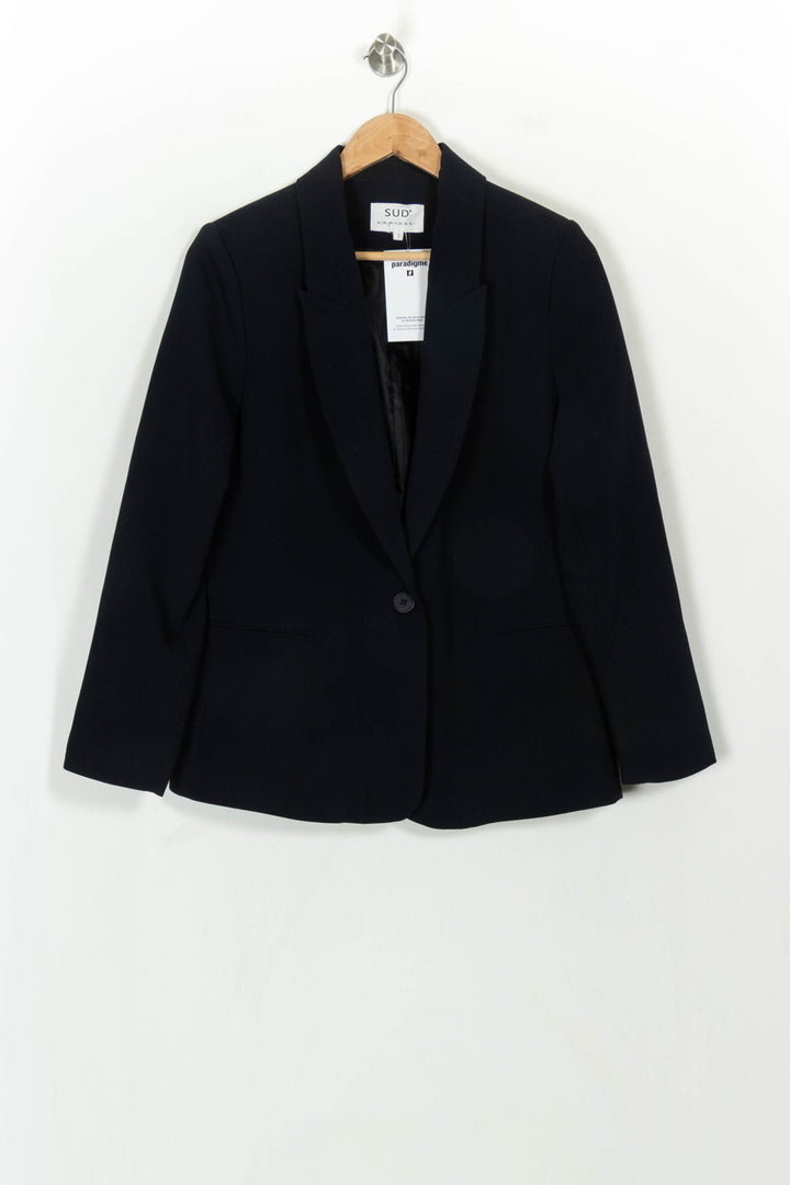 Blazer Bleu - Taille S/36 de la marque Sud express | PARAD118392 - Vendu par Paradigme - Image 2