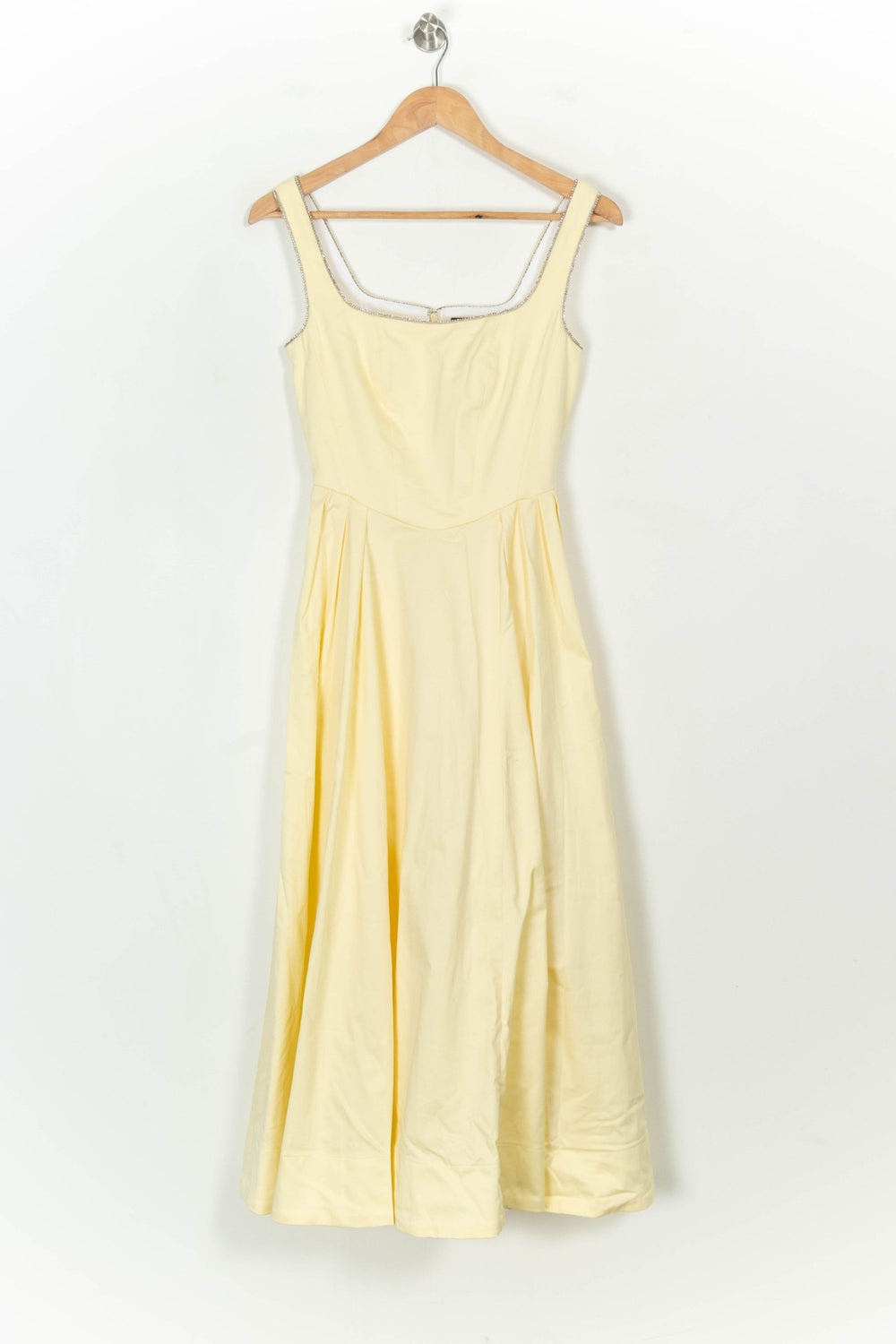 Robe Longue Jaune - Taille XS/34 de la marque Maje | PARAD118400 - Vendu par Paradigme - Image 2