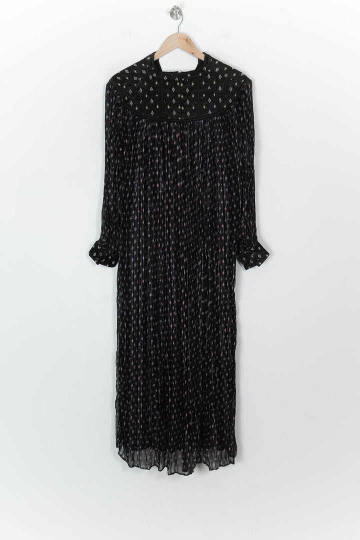 Robe Longue Noire et Blanche - Taille S/36 de la marque Bérénice | PARAD118401 - Vendu par Paradigme - Image 5