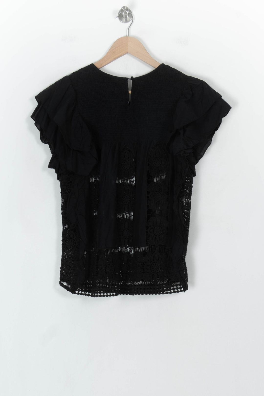 Blouse Noire - Taille L/40 de la marque Bérénice | PARAD118402 - Vendu par Paradigme - Image 5