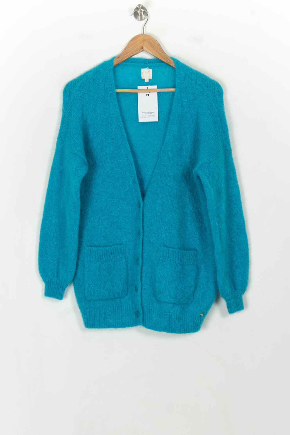 Cardigan Bleu - Taille L/40 de la marque Des petits hauts | PARAD118405 - Vendu par Paradigme - Image 2