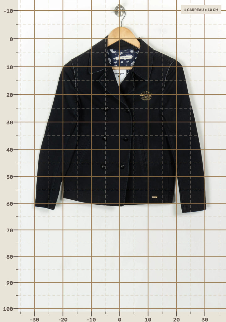 Veste Bleue - Taille S/36 de la marque IKKS | PARAD118410 - Vendu par Paradigme - Image 4