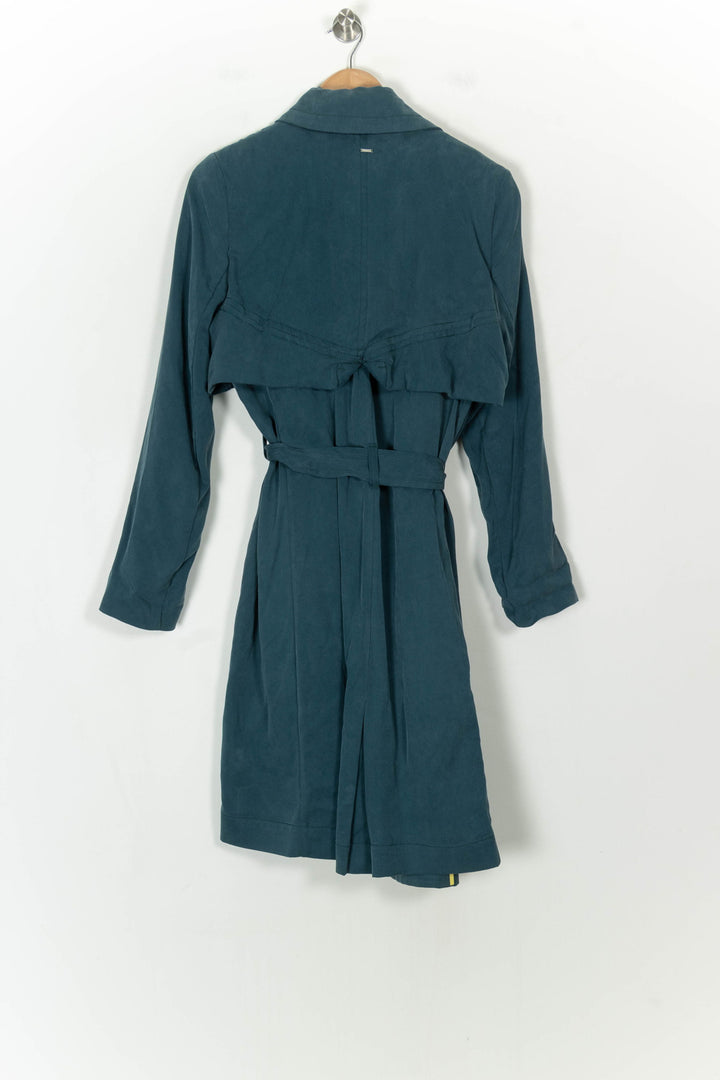 Trench Bleu - Taille L/40 de la marque IKKS | PARAD118425 - Vendu par Paradigme - Image 5