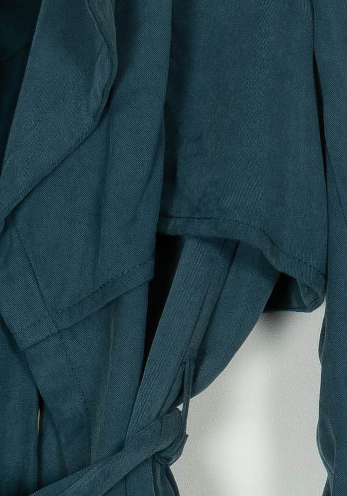 Trench Bleu - Taille L/40 de la marque IKKS | PARAD118425 - Vendu par Paradigme - Image 3