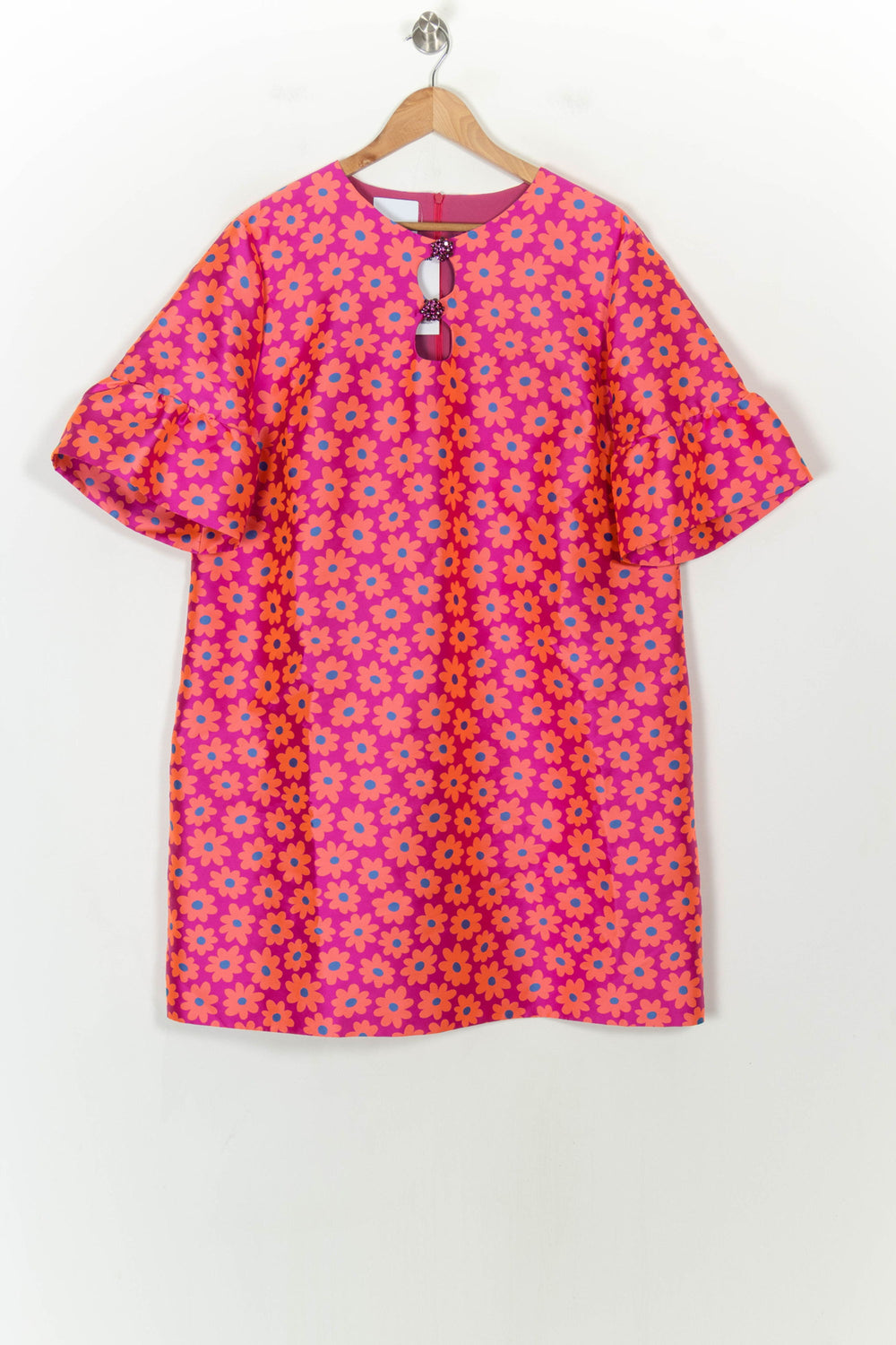 Robe Rose et Orange - Taille XXXL/46 de la marque Weill | PARAD118427 - Vendu par Paradigme - Image 2