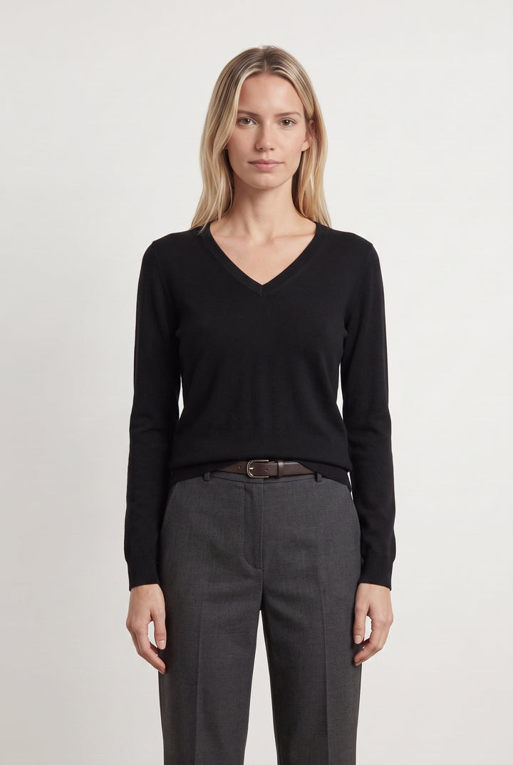 Pull Noir - Taille XS/34 de la marque IKKS | PARAD118428 - Vendu par Paradigme - Image 1