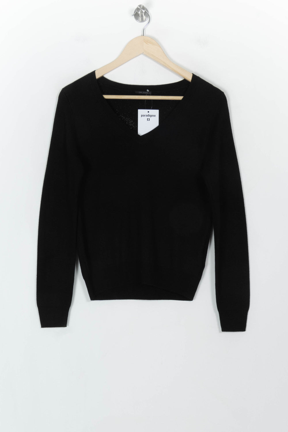 Pull Noir - Taille XS/34 de la marque IKKS | PARAD118428 - Vendu par Paradigme - Image 2