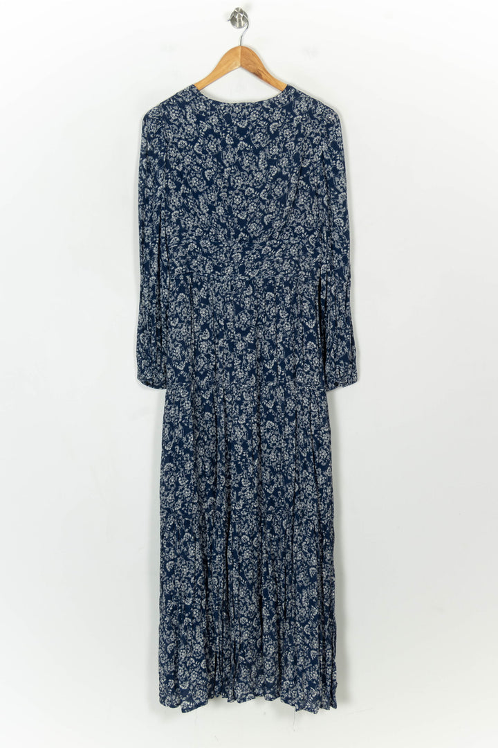 Robe Longue Bleu et Blanc - Taille M/38 de la marque Maison 123 | PARAD118430 - Vendu par Paradigme - Image 5