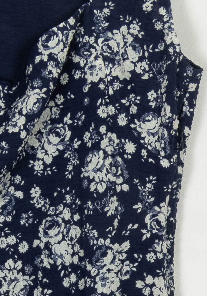 Robe Fleurie Bleue et Blanche - Taille XXL/44 de la marque Rouje | PARAD118431 - Vendu par Paradigme - Image 3