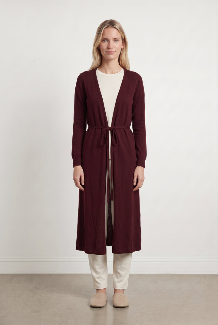 Robe Bordeaux - Taille M/38 de la marque Petite Mendigote | PARAD118432 - Vendu par Paradigme - Image 1