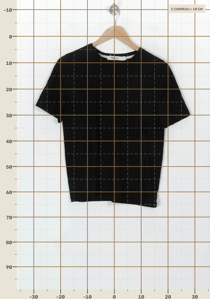 Tee-shirt Noir - Taille S/36 de la marque Mister K | PARAD118436 - Vendu par Paradigme - Image 4