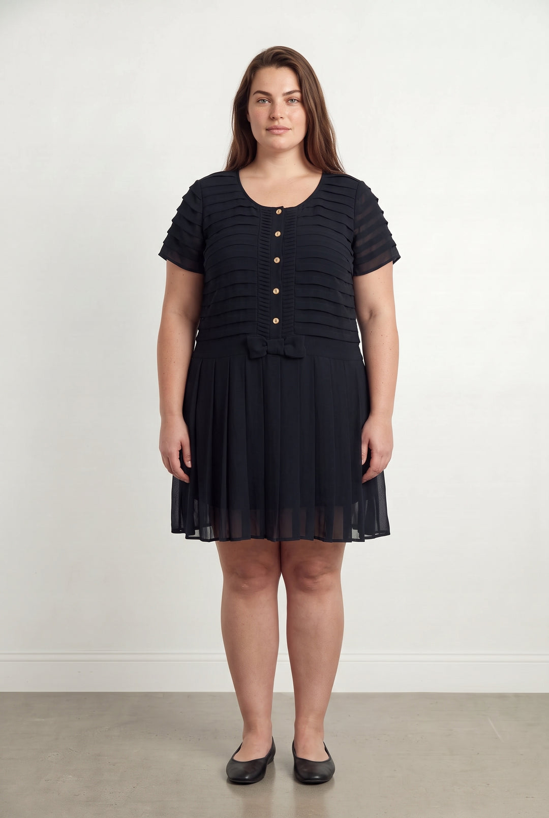 Robe Plissée Bleue - Taille XXXL/46 de la marque Weill | PARAD118438 - Vendu par Paradigme - Image 1