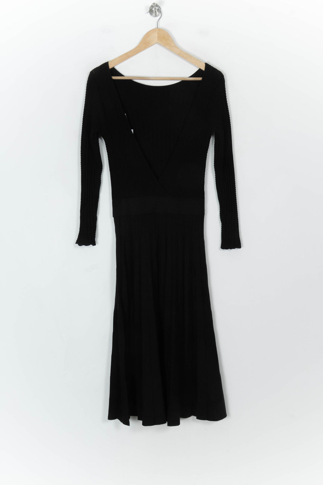 Robe Midi Noire - Taille M/38 de la marque Sézane | PARAD118440 - Vendu par Paradigme - Image 5