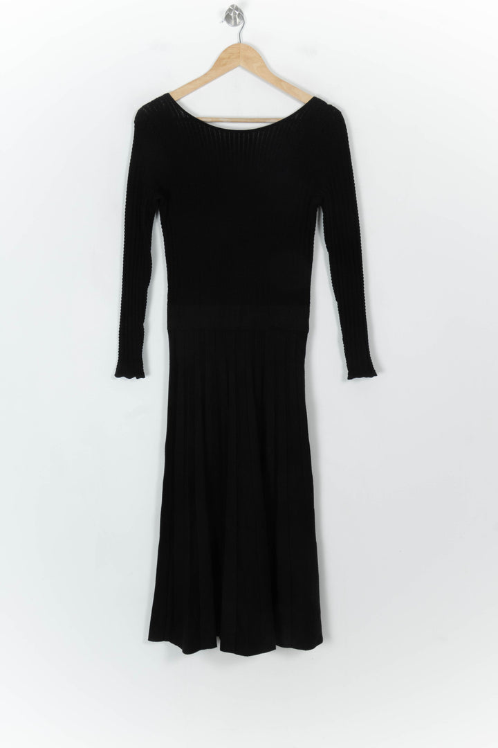 Robe Midi Noire - Taille M/38 de la marque Sézane | PARAD118440 - Vendu par Paradigme - Image 2