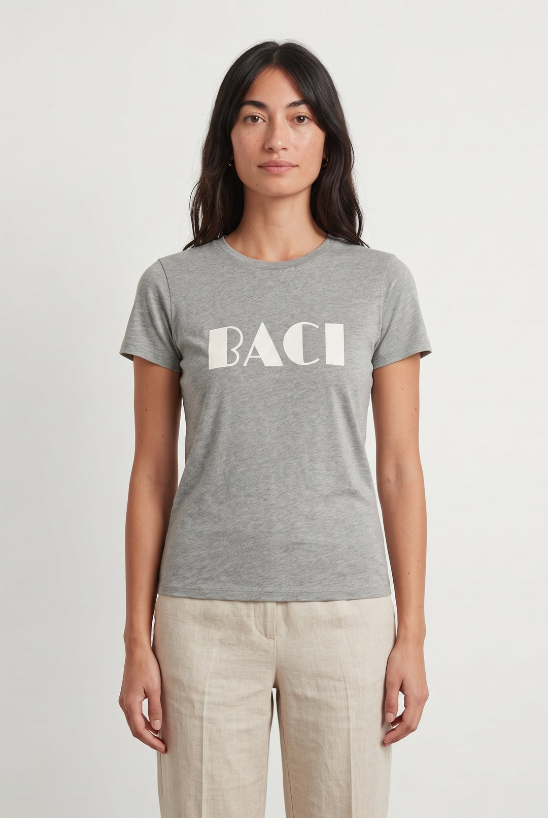 Tee-shirt Gris - Taille S/36 de la marque Sézane | PARAD118443 - Vendu par Paradigme - Image 1
