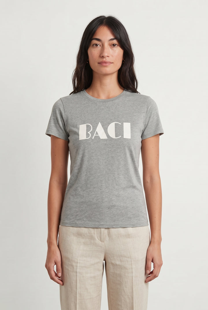 Tee-shirt Gris - Taille S/36 de la marque Sézane | PARAD118443 - Vendu par Paradigme - Image 1
