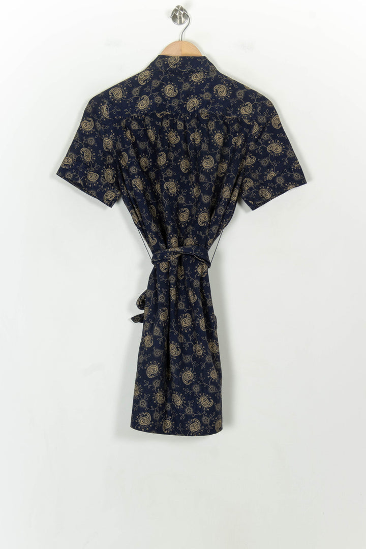 Robe Chemisier Bleue et Jaune - Taille XS/34 de la marque Soeur | PARAD118445 - Vendu par Paradigme - Image 5