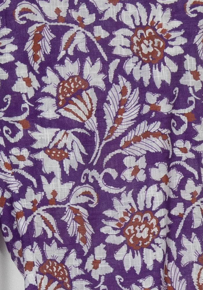 Pantalon Évasé Violet et Blanc - Taille M/38 de la marque Stella Forest | PARAD118456 - Vendu par Paradigme - Image 3