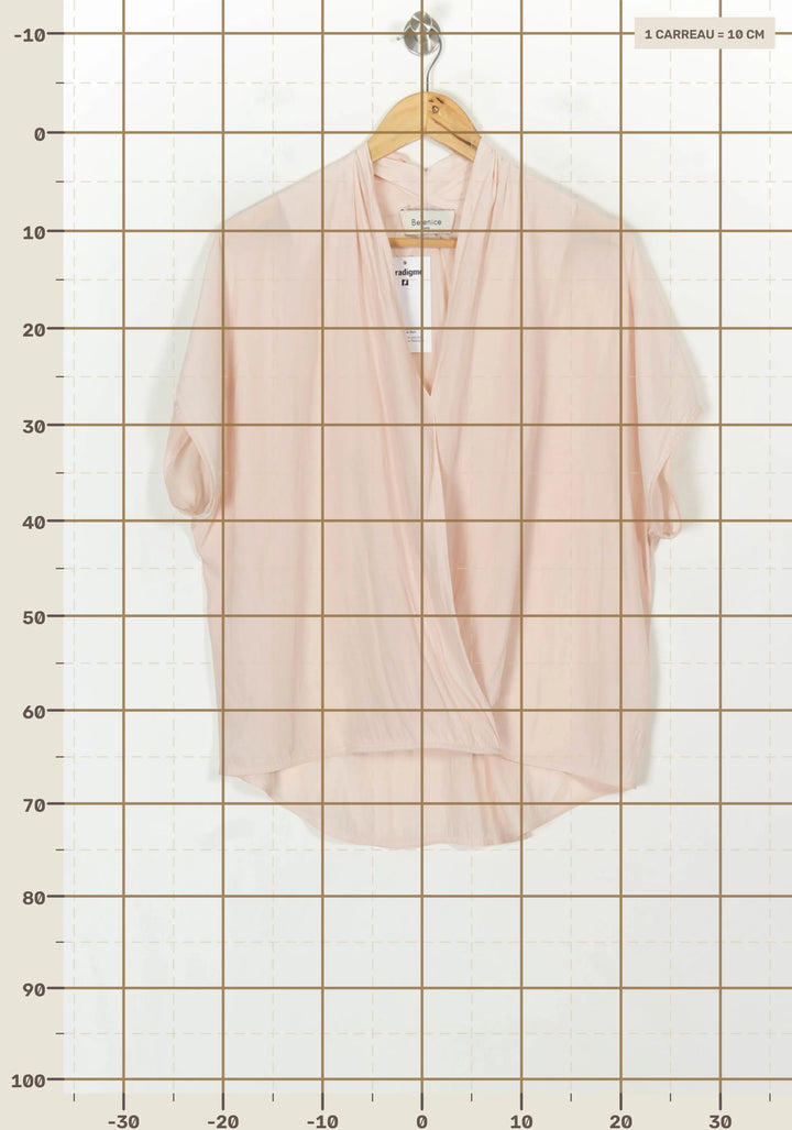 Blouse Rose - Taille L/40 de la marque Bérénice | PARAD118461 - Vendu par Paradigme - Image 4
