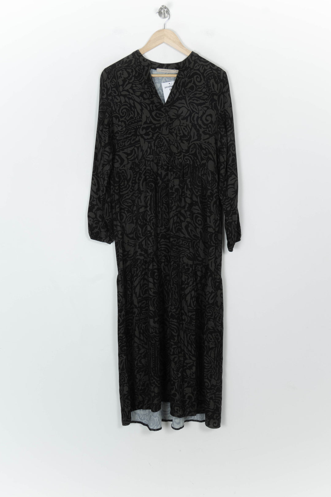 Robe Noire et Grise - Taille M/38 de la marque La Fée Maraboutée | PARAD118466 - Vendu par Paradigme - Image 2