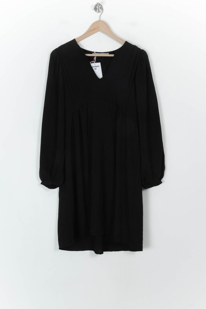 Robe Noire - Taille S/36 de la marque La Fée Maraboutée | PARAD118470 - Vendu par Paradigme - Image 2