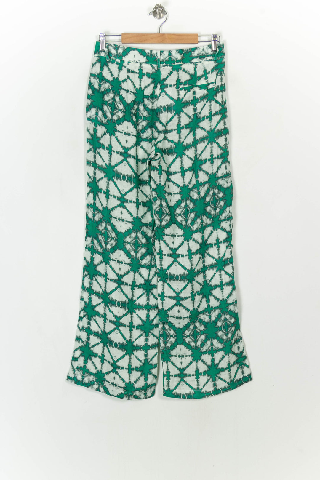 Pantalon Vert et Blanc - Taille M/38 de la marque La Fée Maraboutée | PARAD118478 - Vendu par Paradigme - Image 5