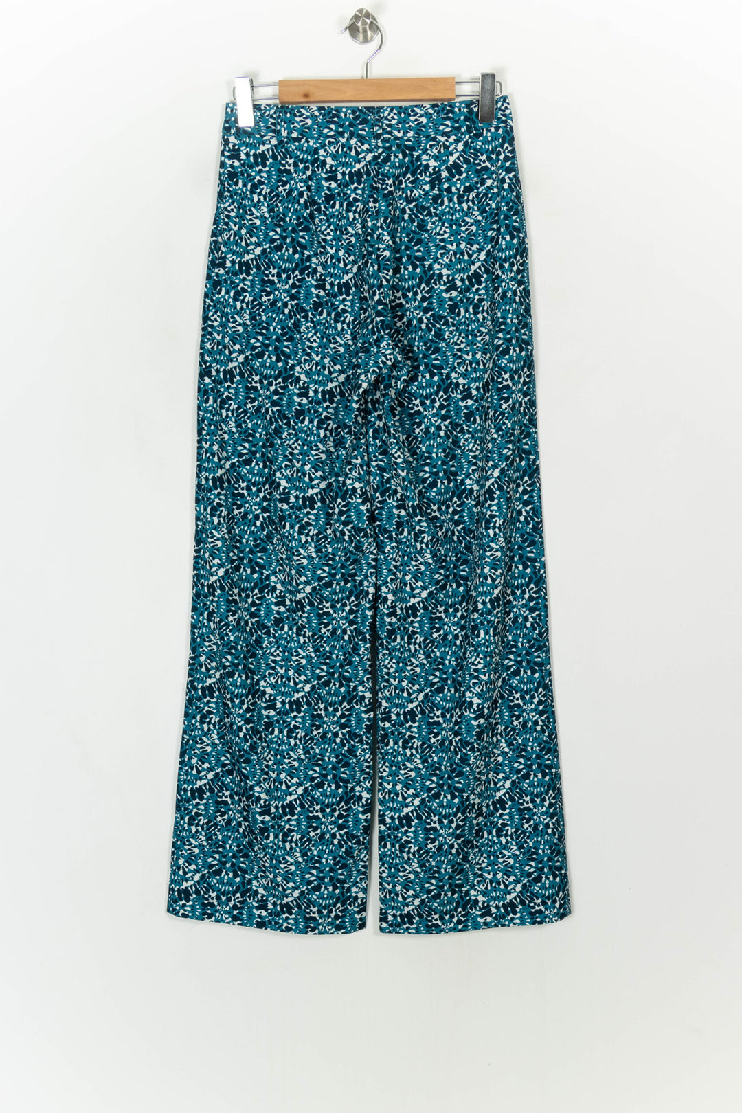 Pantalon Large Bleu et Blanc - Taille M/38 de la marque La Fée Maraboutée | PARAD118479 - Vendu par Paradigme - Image 5