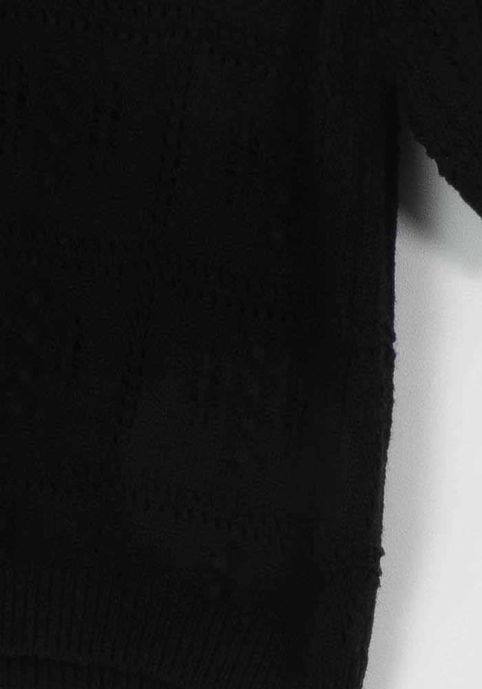 Pull Noir - Taille S/36 de la marque La Fée Maraboutée | PARAD118482 - Vendu par Paradigme - Image 3