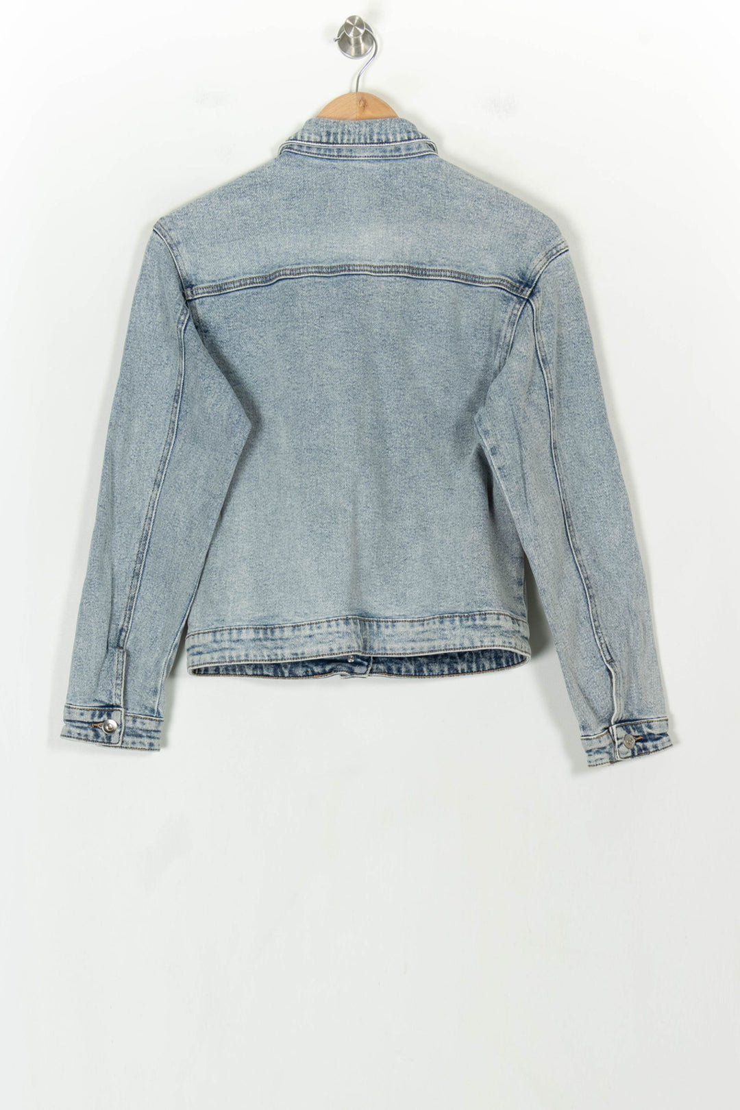 Veste en Jean Bleue - Taille S/36 de la marque Maison 123 | PARAD118484 - Vendu par Paradigme - Image 5