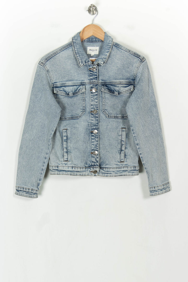 Veste en Jean Bleue - Taille S/36 de la marque Maison 123 | PARAD118484 - Vendu par Paradigme - Image 2