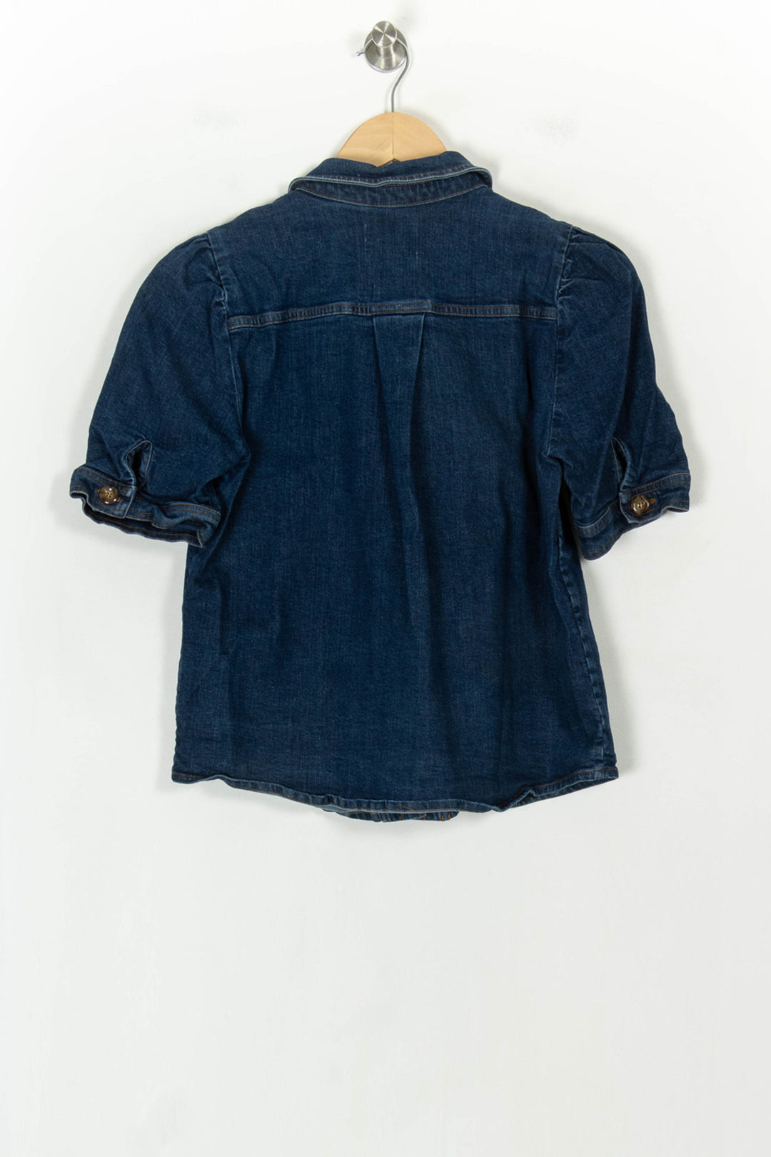 Blouse Bleue - Taille L/40 de la marque Sézane | PARAD118485 - Vendu par Paradigme - Image 5