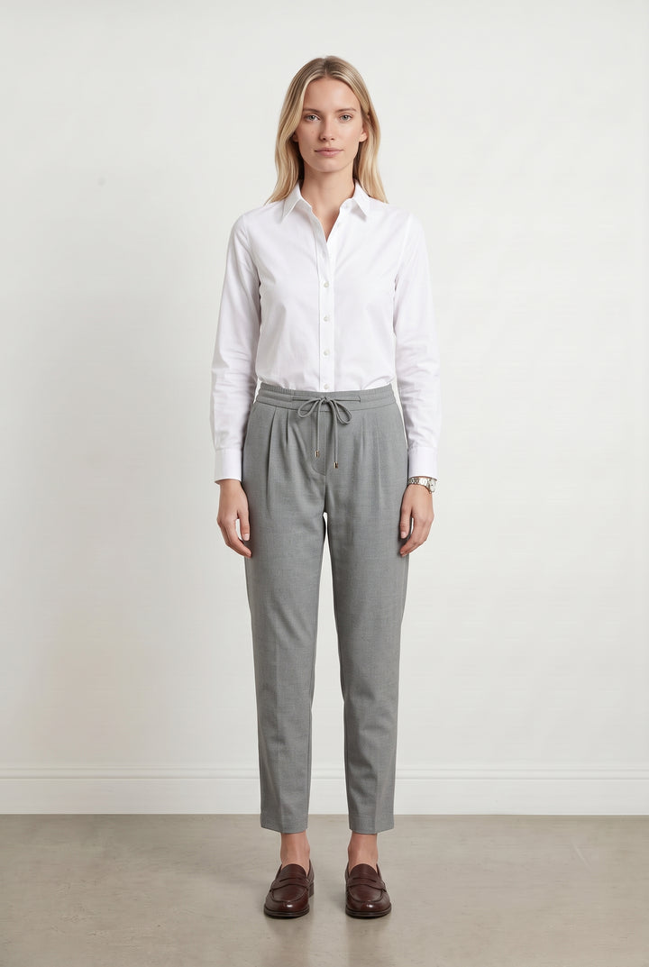 Pantalon Chino Gris - Taille S/36 de la marque Maison 123 | PARAD118486 - Vendu par Paradigme - Image 1