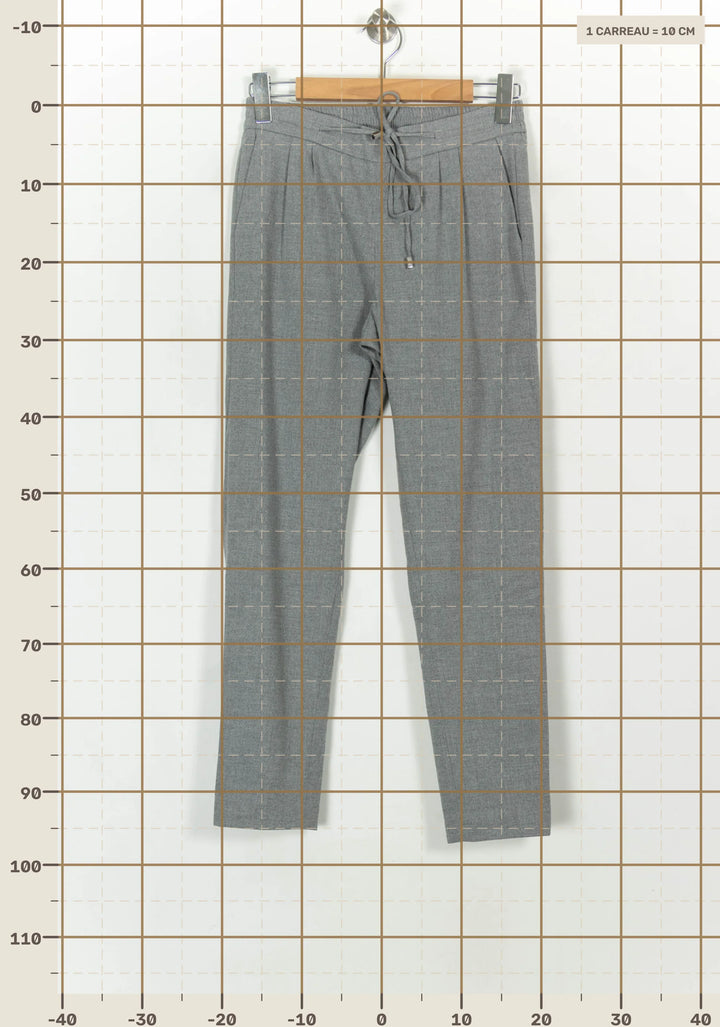 Pantalon Chino Gris - Taille S/36 de la marque Maison 123 | PARAD118486 - Vendu par Paradigme - Image 4