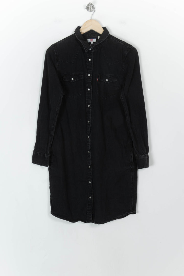 Robe Chemise Noire - Taille M/38 de la marque Levi&