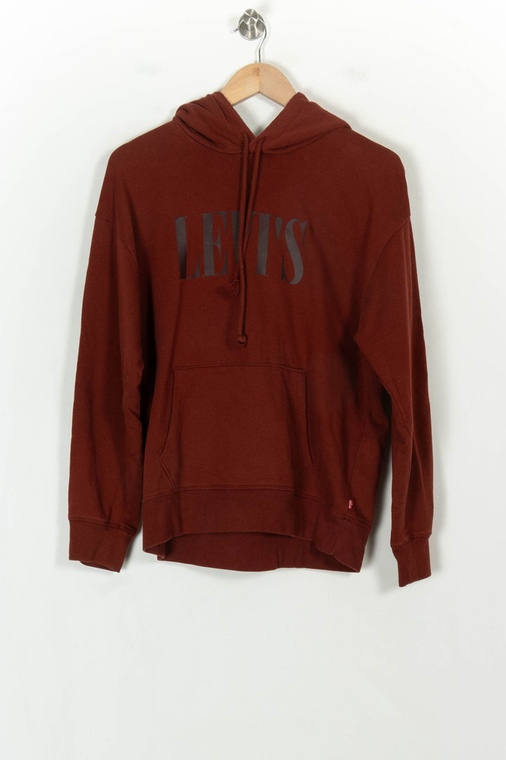 Sweat à Capuche Bordeaux - Taille M/38 de la marque Levi&