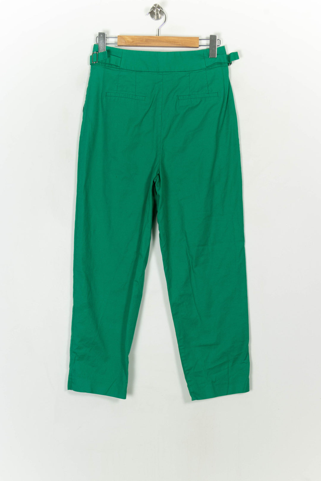 Pantalon Vert - Taille L/40 de la marque Caroll | PARAD118492 - Vendu par Paradigme - Image 5