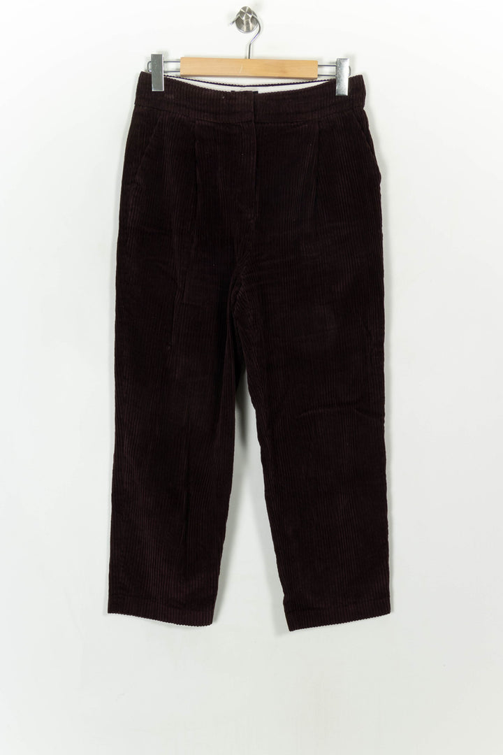 Pantalon Violet - Taille L/40 de la marque Caroll | PARAD118493 - Vendu par Paradigme - Image 2