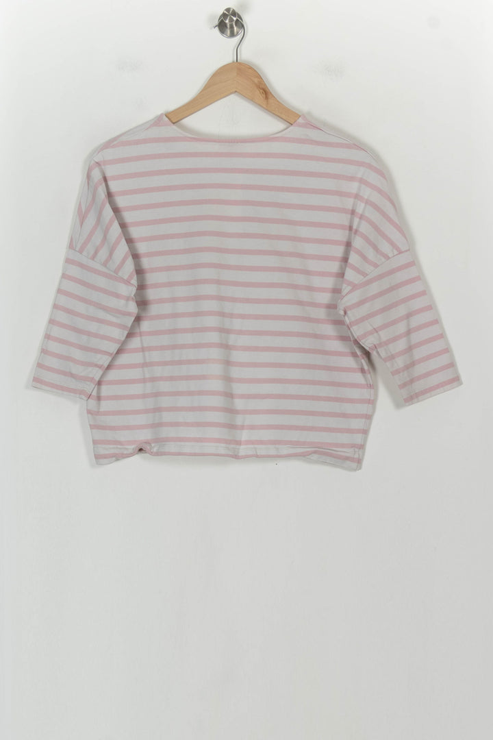 Blouse Blanc et Rose - Taille S/36 de la marque Des petits hauts | PARAD118494 - Vendu par Paradigme - Image 5