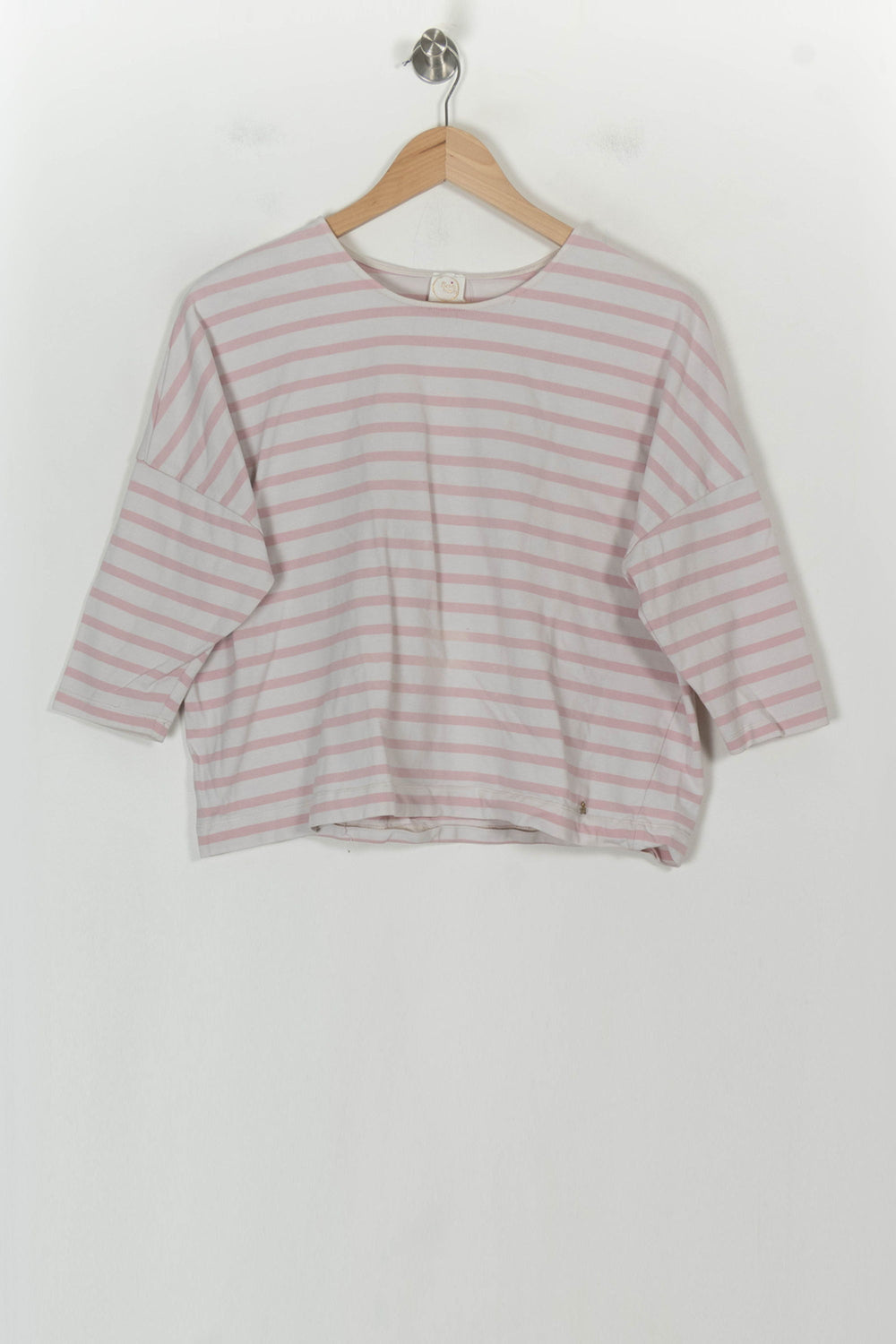 Blouse Blanc et Rose - Taille S/36 de la marque Des petits hauts | PARAD118494 - Vendu par Paradigme - Image 2