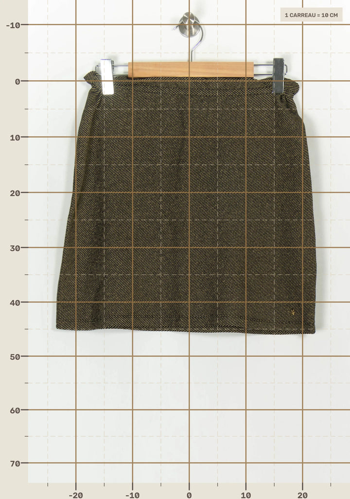 Jupe Courte Or - Taille L/40 de la marque Des petits hauts | PARAD118495 - Vendu par Paradigme - Image 4