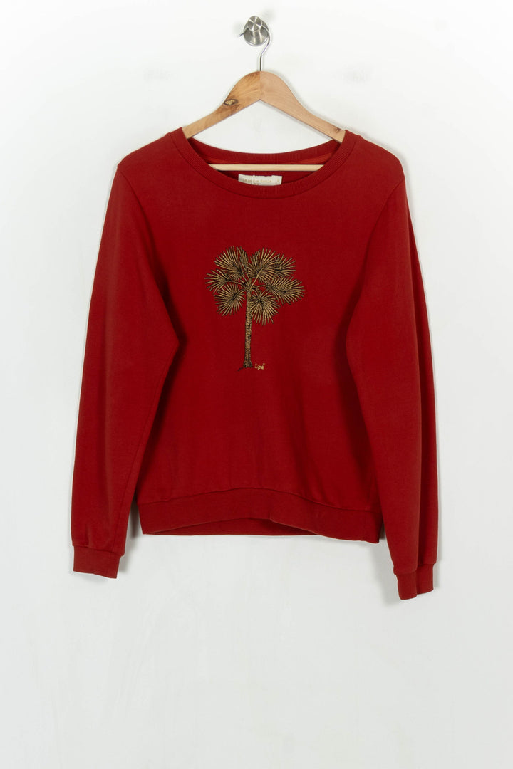 Sweatshirt Bordeaux - Taille L/40 de la marque La Petite Etoile | PARAD118496 - Vendu par Paradigme - Image 2