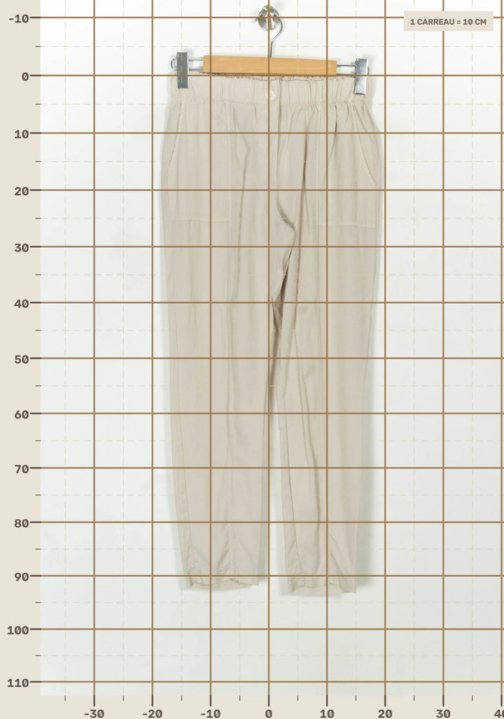 Pantalon Beige - Taille XS/34 de la marque La Fée Maraboutée | PARAD118500 - Vendu par Paradigme - Image 4