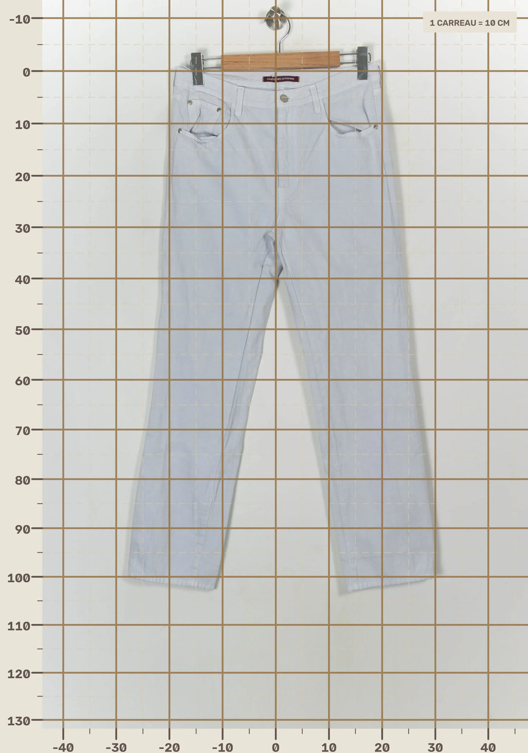 Jean Blanc - Taille L/40 de la marque Comptoir des Cotonniers | PARAD118501 - Vendu par Paradigme - Image 4