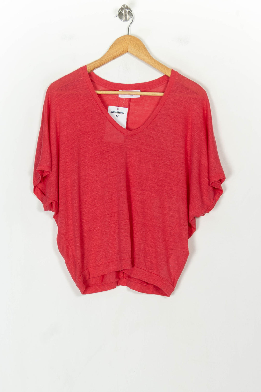Tee-shirt Rose - Taille S/36 de la marque Notshy Cashmere | PARAD118505 - Vendu par Paradigme - Image 2
