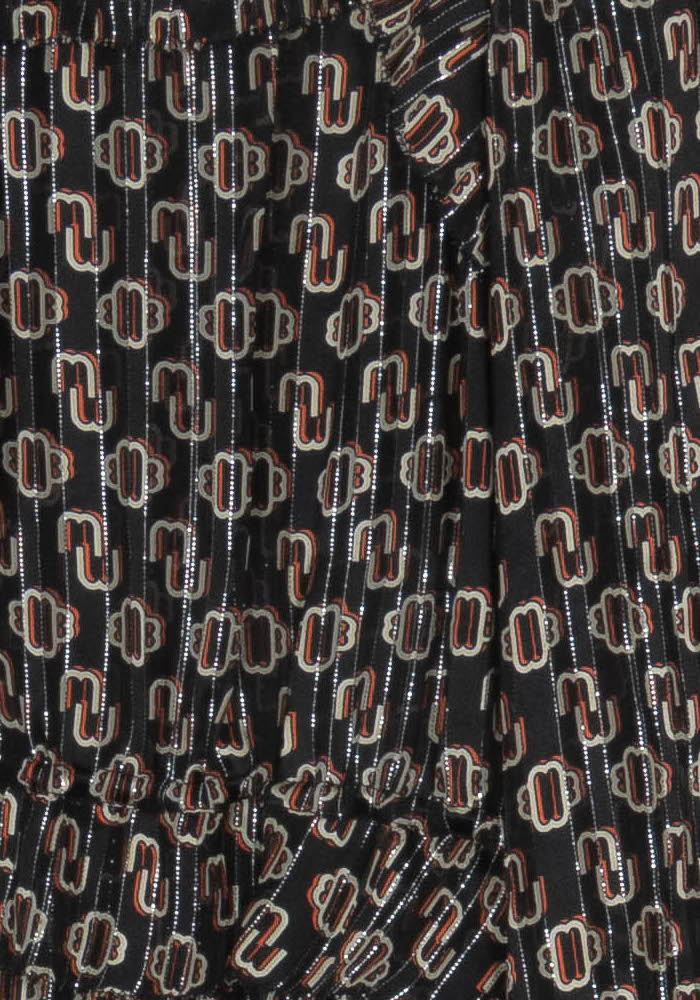 Blouse Noire et Beige - Taille S/36 de la marque Maje | PARAD118506 - Vendu par Paradigme - Image 3