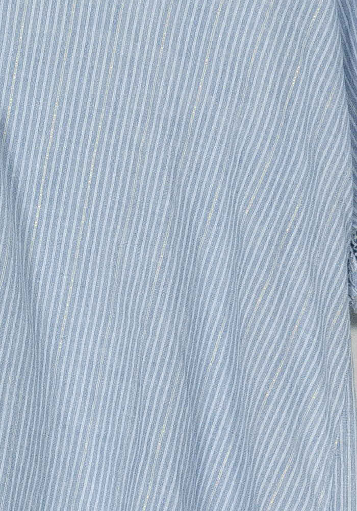 Blouse Bleue - Taille M/38 de la marque La Fée Maraboutée | PARAD118509 - Vendu par Paradigme - Image 3